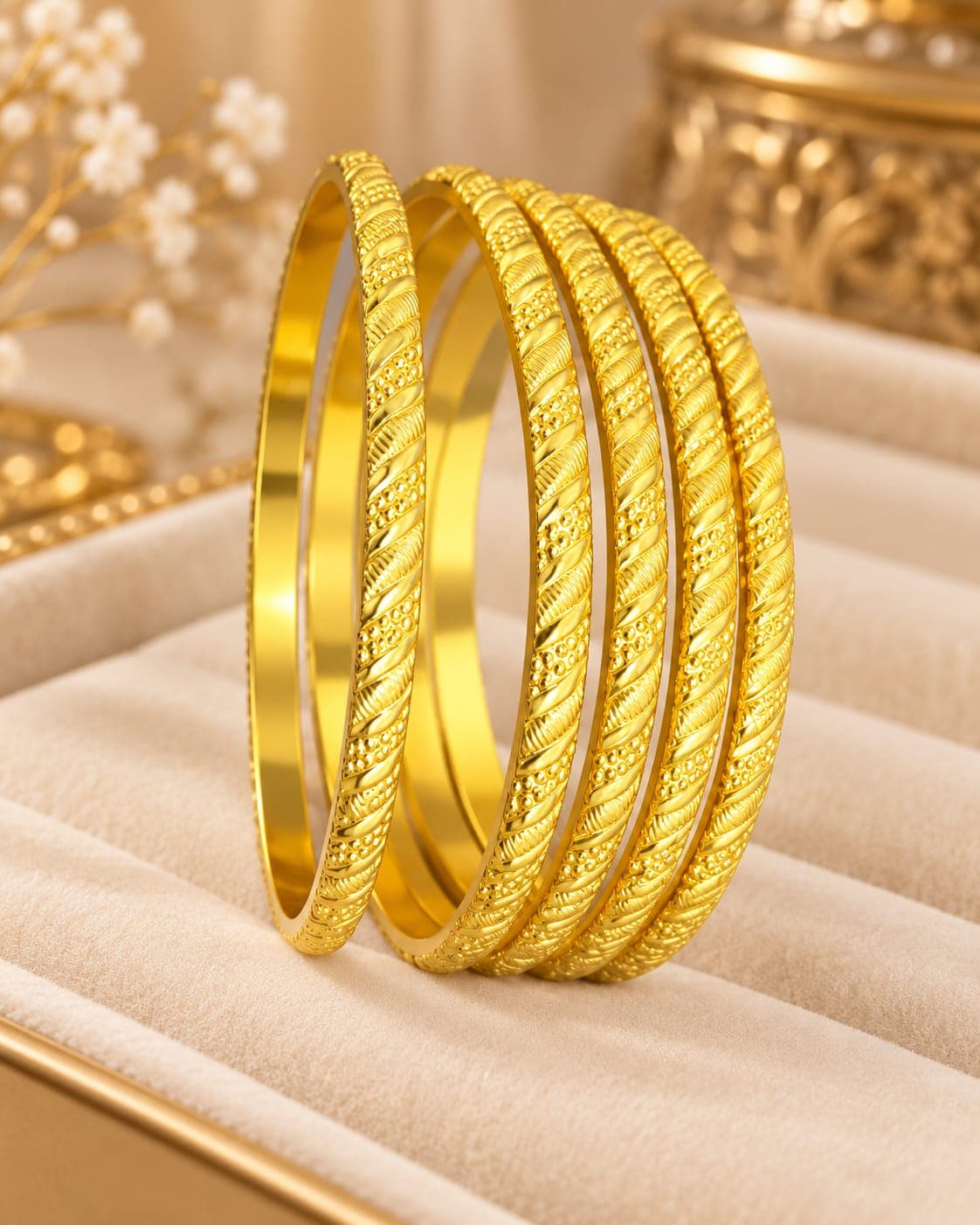 Joncs torsadés larges